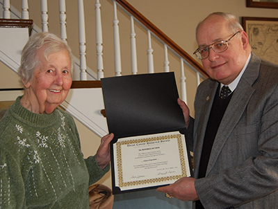 Union County Clerk Joanne Rajoppi, Freeholder Vernell Wright Dr. Boright, and daughter of Gov. William Runyon, Florence Runyon